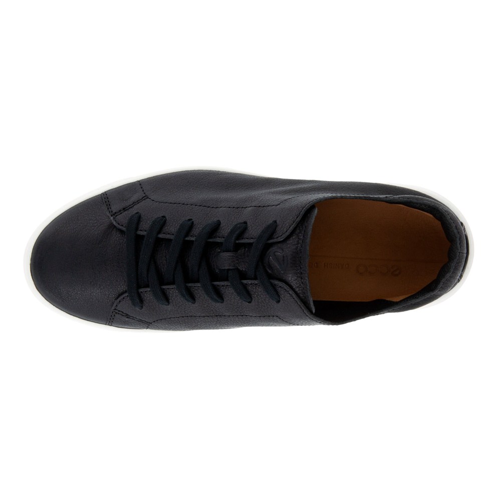 ECCO Mens Sneakers Black - Street Tray Laced - LNY-086927